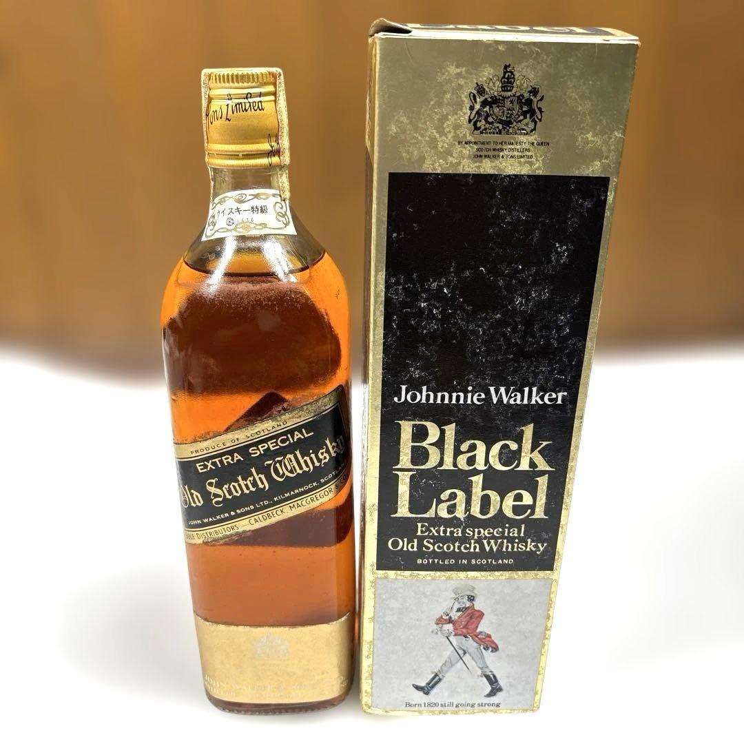 ジョニーウォーカー黒ラベル　特級　760ml 古酒EXTRA SPECIAL