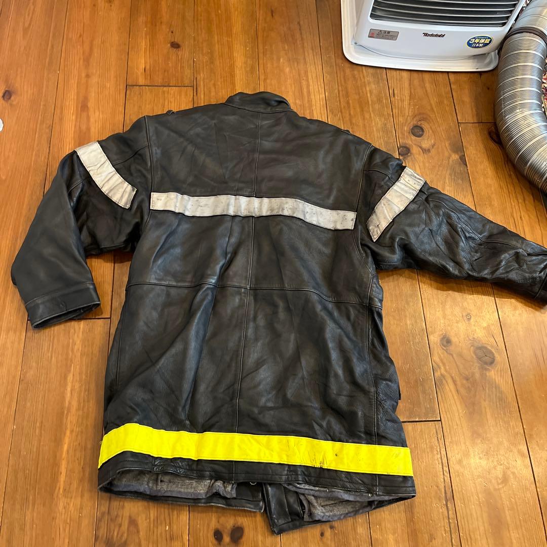 ヴィンテージ　ファイヤーマンレザージャケット