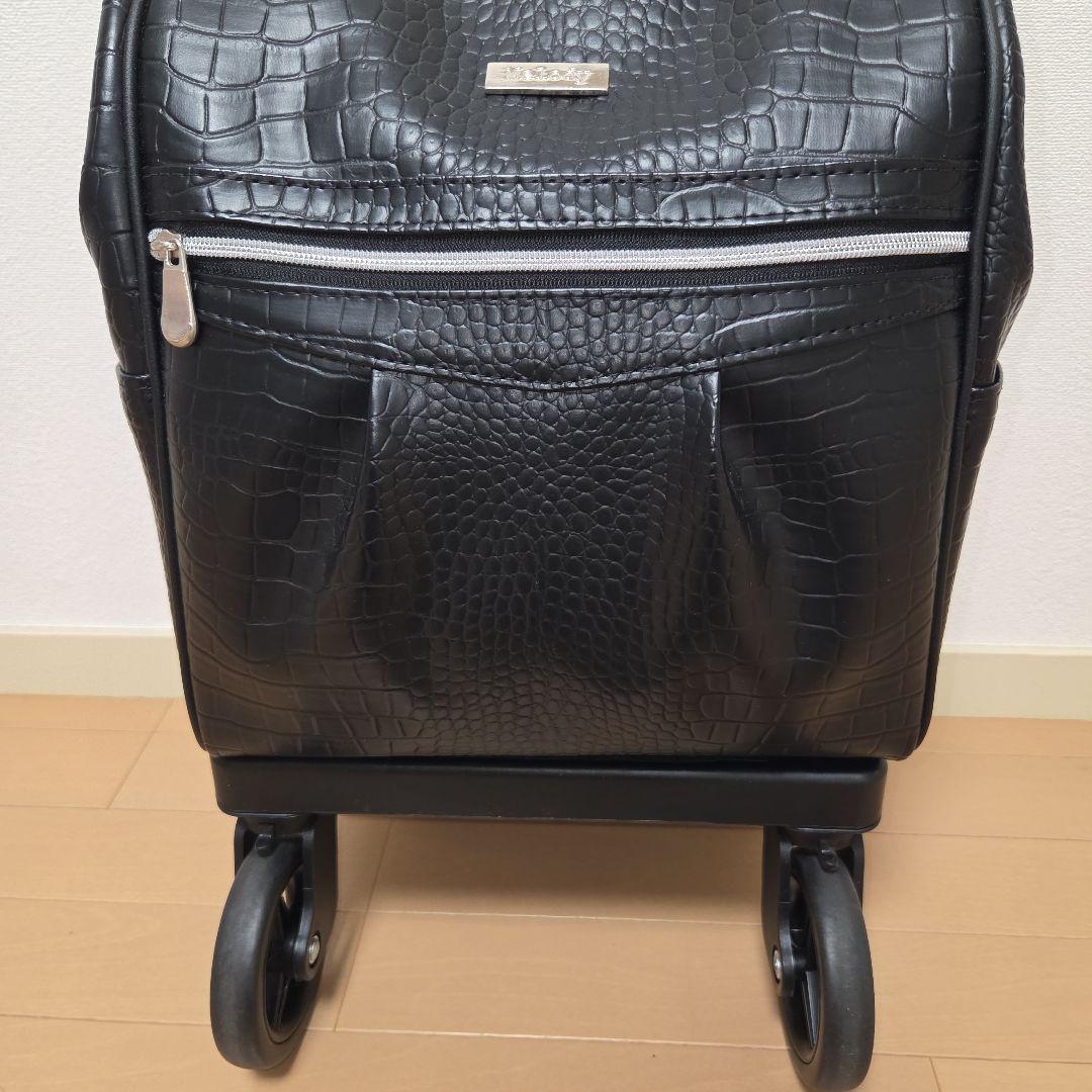 島製作所 ショッピングカート メロディ スムーズKBR クロコダイルBK