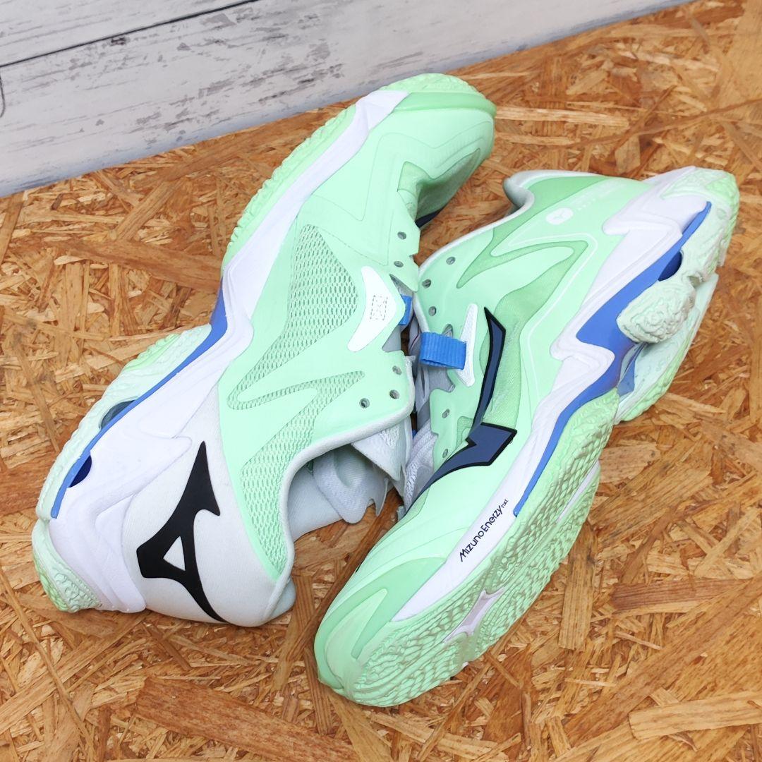 ミズノ バレーシューズ ウェーブ ライトニング Z8 ミントグリーン 27cm