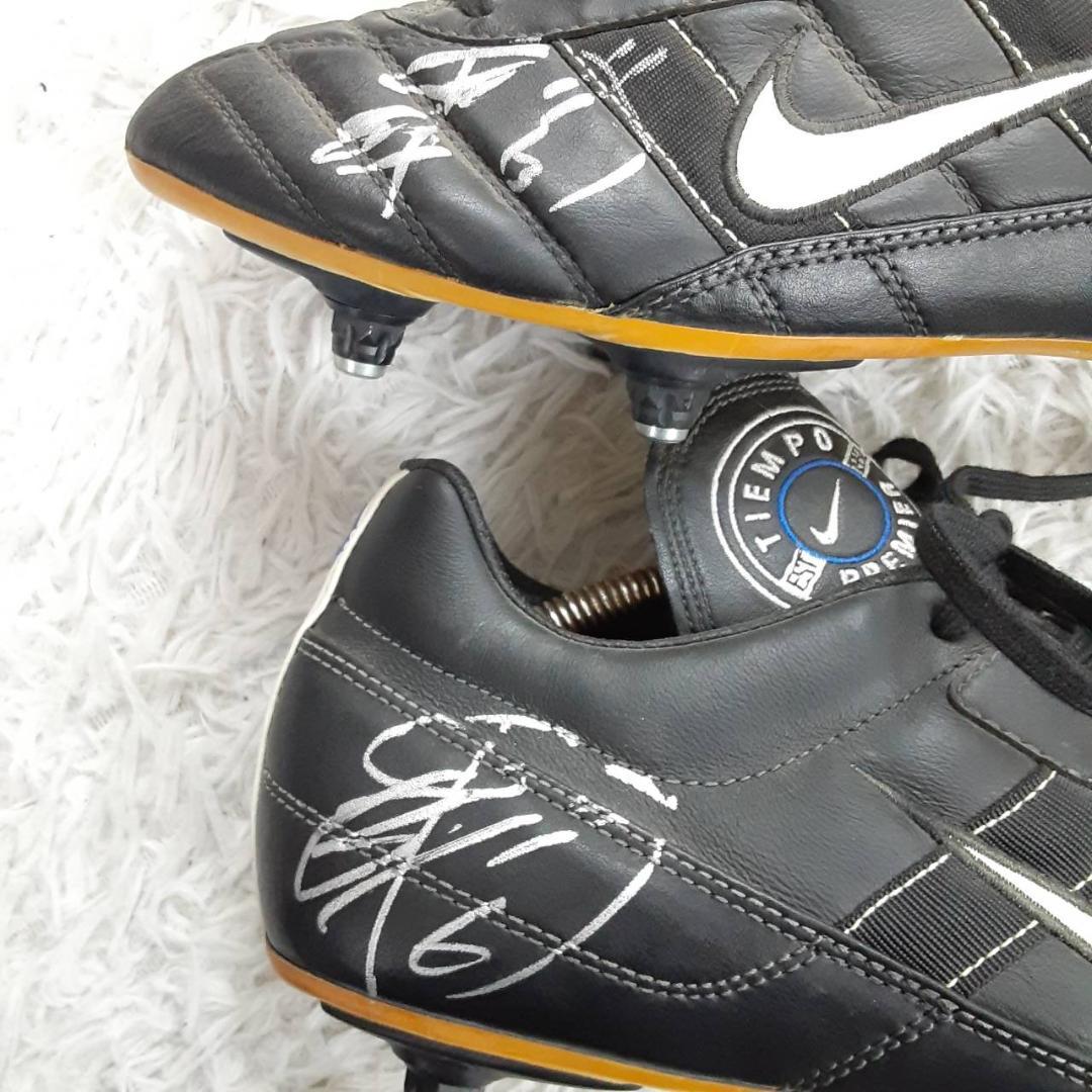 希少◎NIKE ナイキ TIEMPO PREMIER サイン入りサッカースパイク