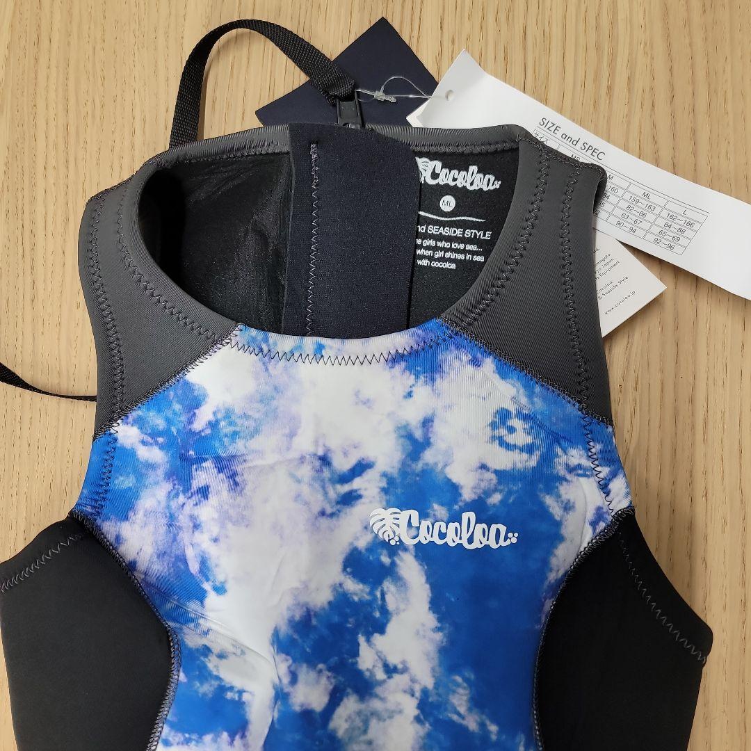 Cocoloa　3㎜　ロングジョン ウェットスーツ　レディース　MLサイズ