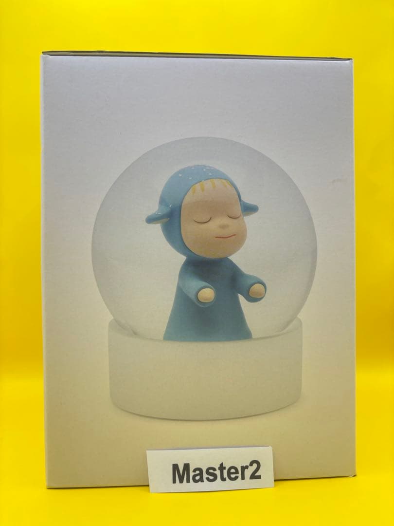 奈良美智スノードーム(青) 『Little Wanderer 』