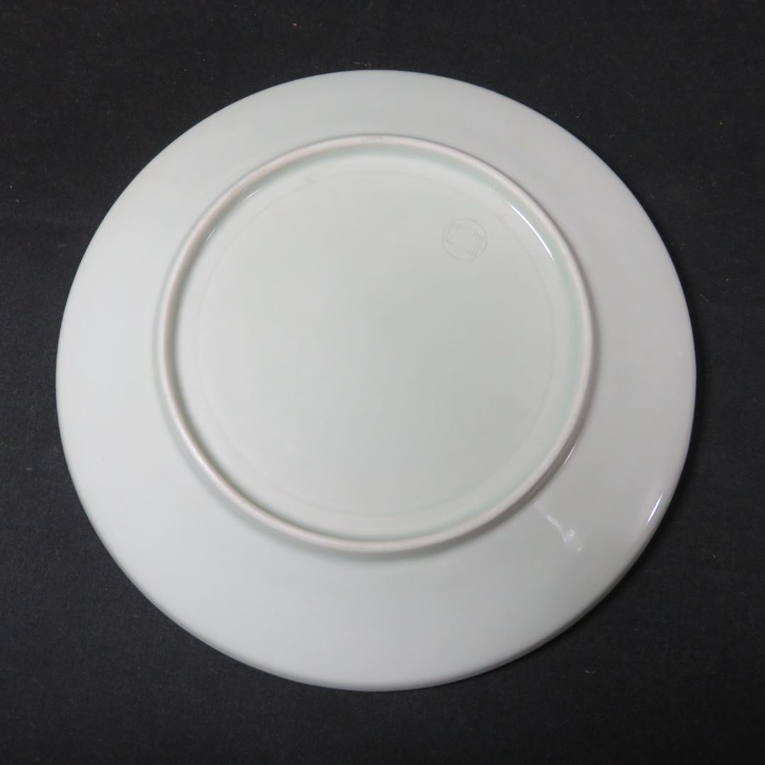 中皿 大徳寺 東山 共箱 銘 染付 木箱 竹