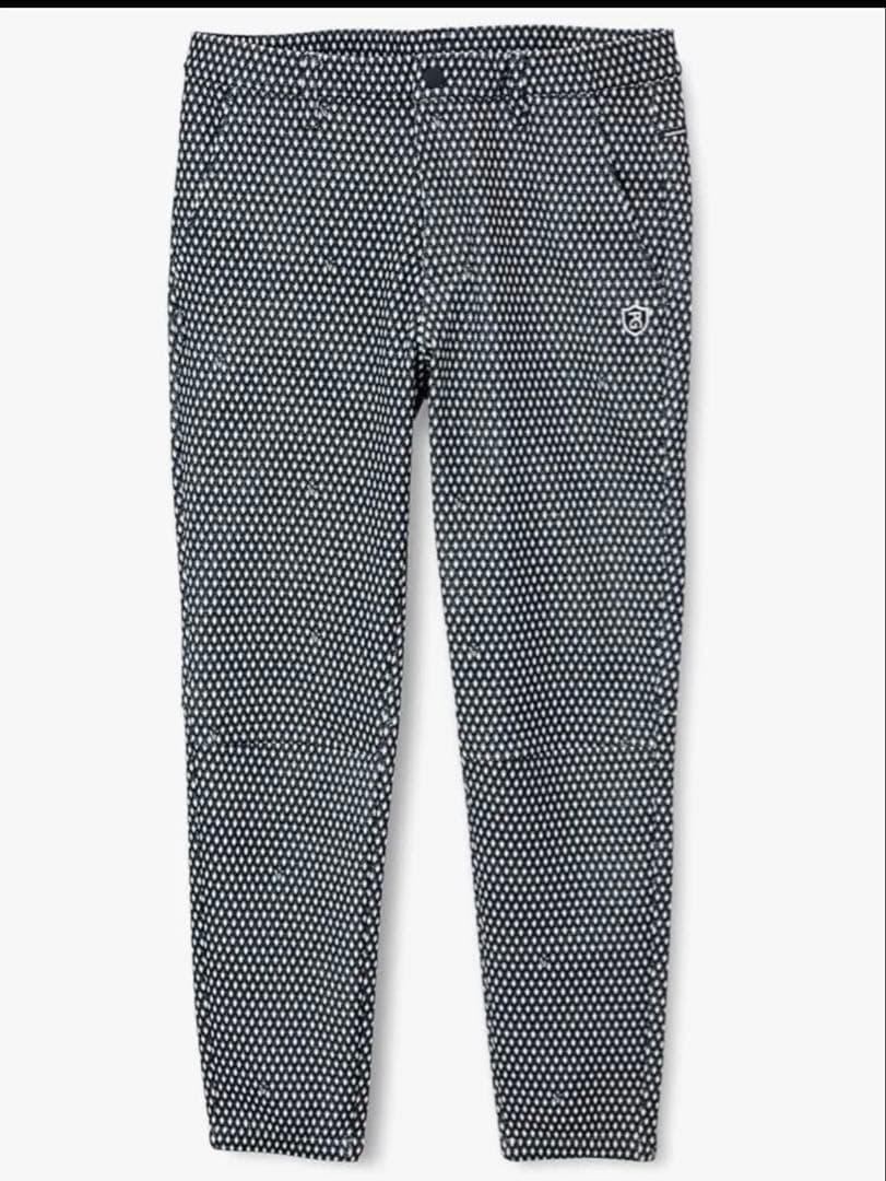 パーリーゲイツ　 パンツ アーガイル幾何学柄・ストレッチ　ゴルフ ★5