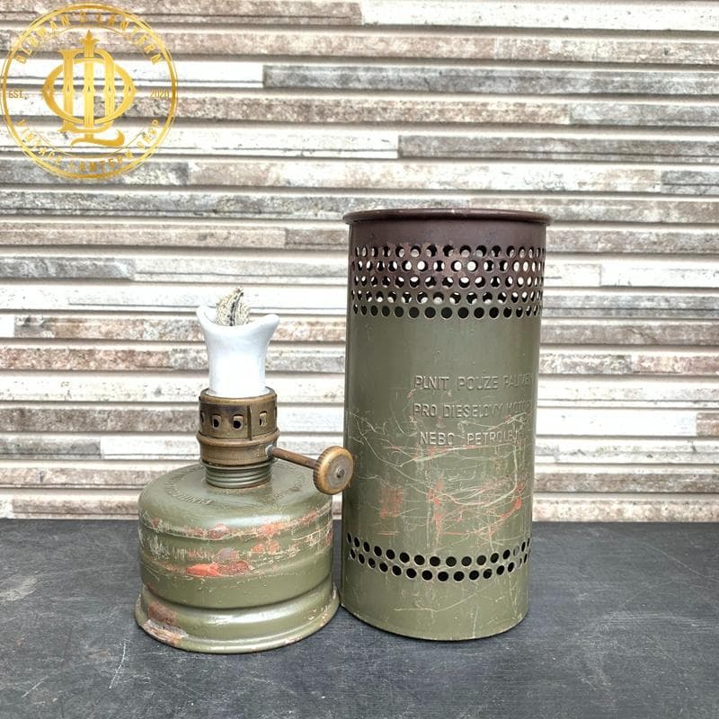 旧チェコ 軍 軍用燃料ストーブ（フィールドストーブ）