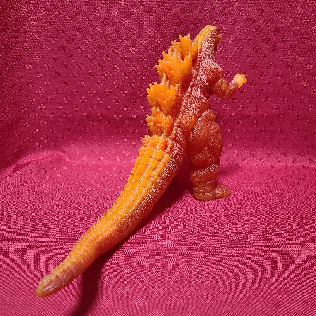 【ジャンク】 バンダイ 劇場限定 バーニングゴジラ 1995 ソフビ