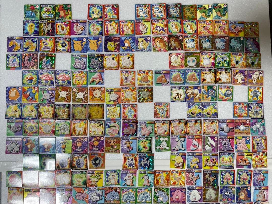 ポケットモンスター　初期　レトロ　ミニカード　ブロスカード 238枚　ケース2台