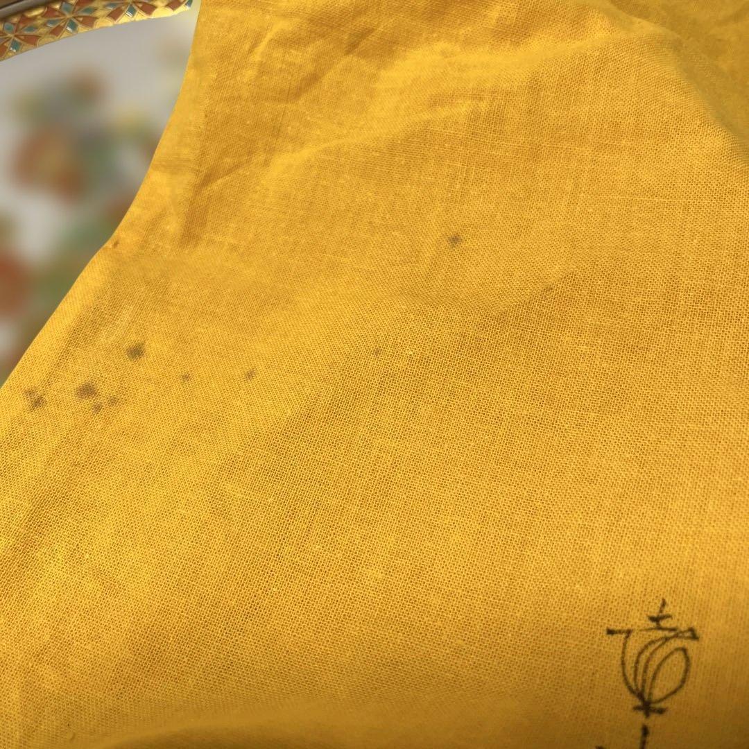 四代　上出喜山　極彩色梅絵文様　飾皿