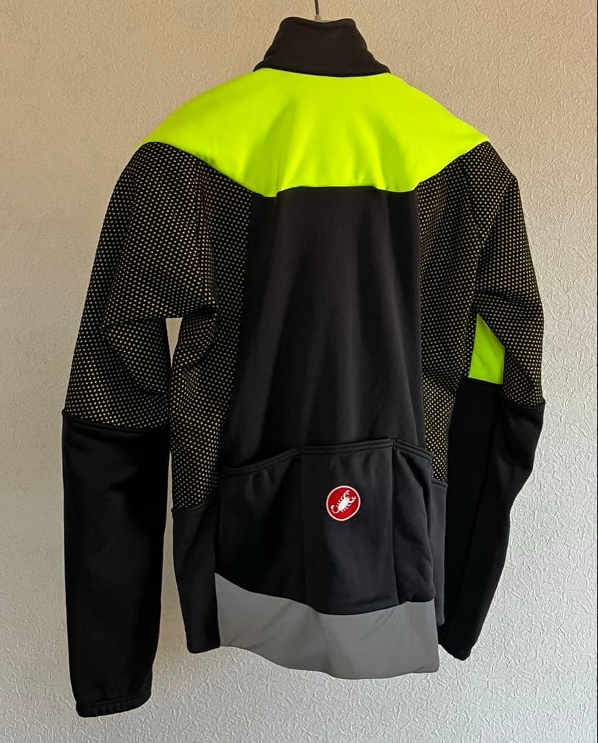 新品 カステリ サイクリング ジャケット GORE 裏起毛 サイクル ジャージ