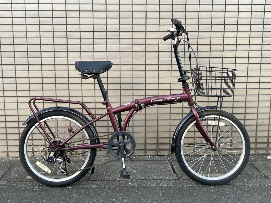 折りたたみ自転車 クラシック ミムゴ Classic Mimugo 外装6段変速