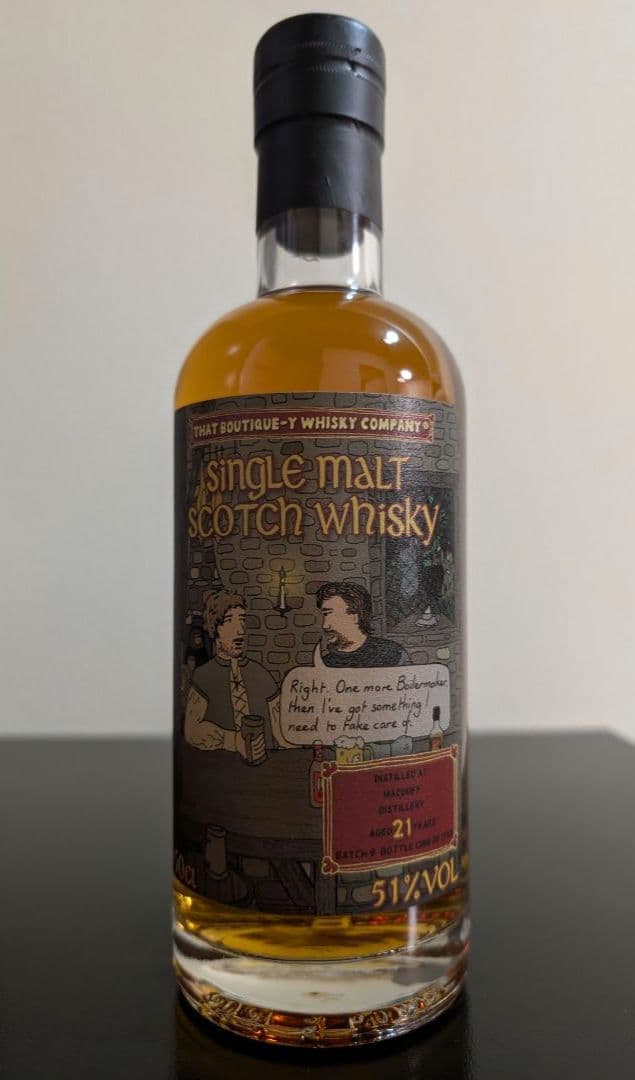 4/30まで限定特価! ブティックウイスキー マクダフ 21年 バッチ9