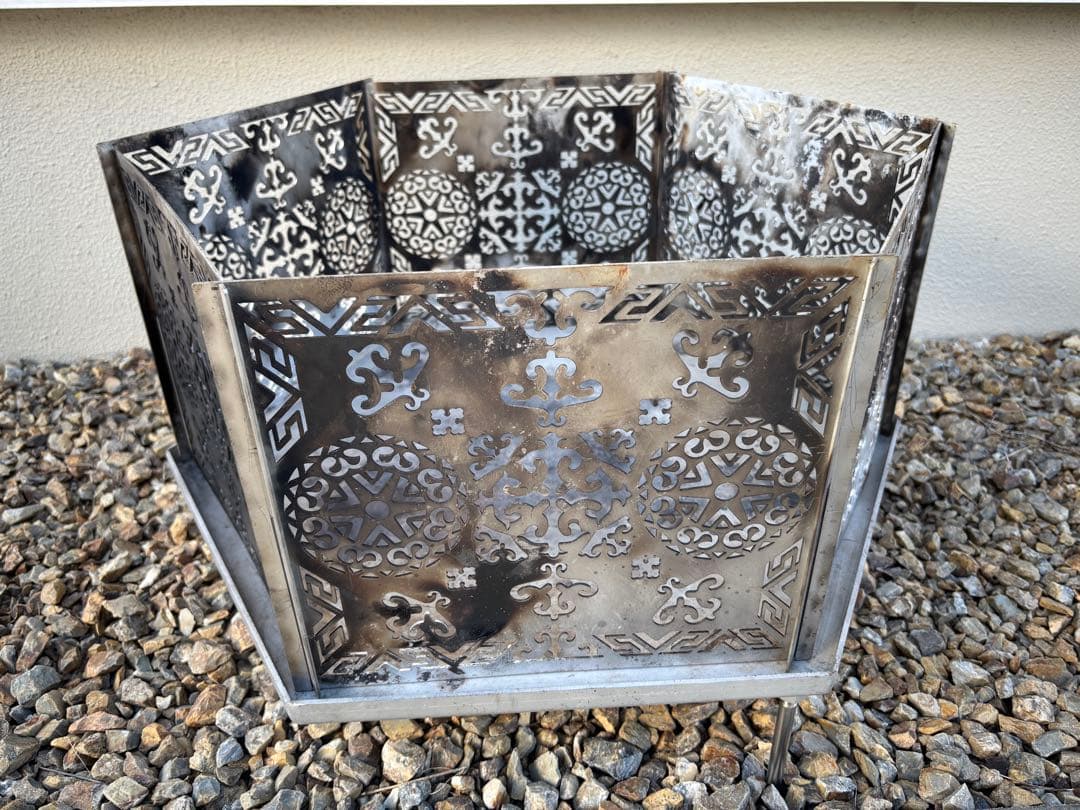 藤原組 焚き火台「はじまり」キャンプ アウトドア 焚火台　定価57,000円