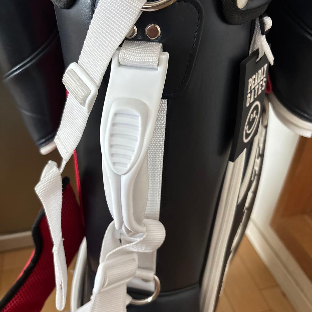 PEARLY GATES ゴルフバッグ 89モデル ネイビー/レッド