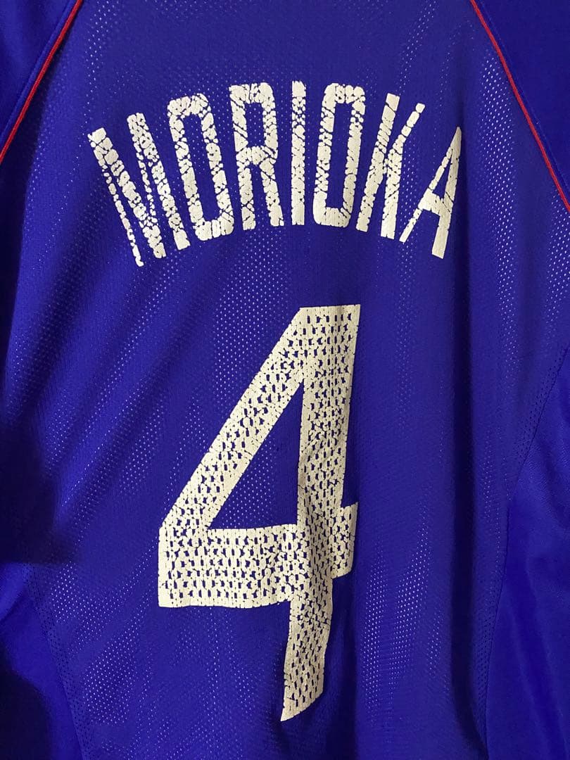 ビンテージ　00s 2002年　adidas メンズM ユニフォーム　森岡隆三