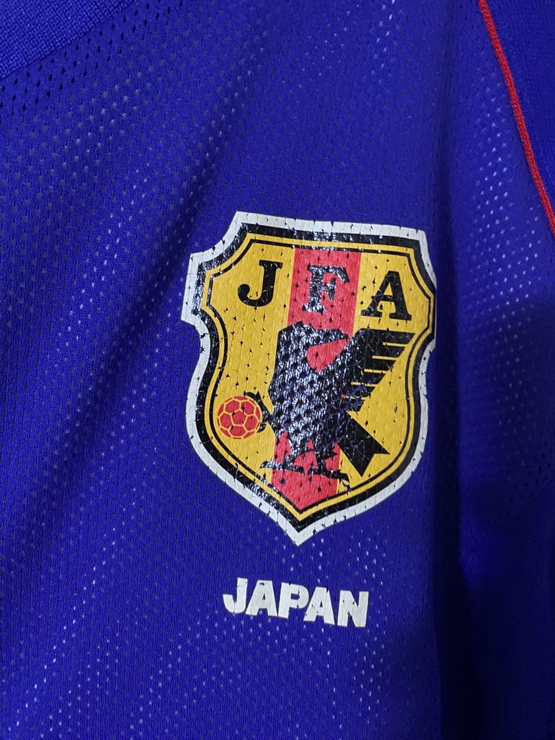 ビンテージ　00s 2002年　adidas メンズM ユニフォーム　森岡隆三