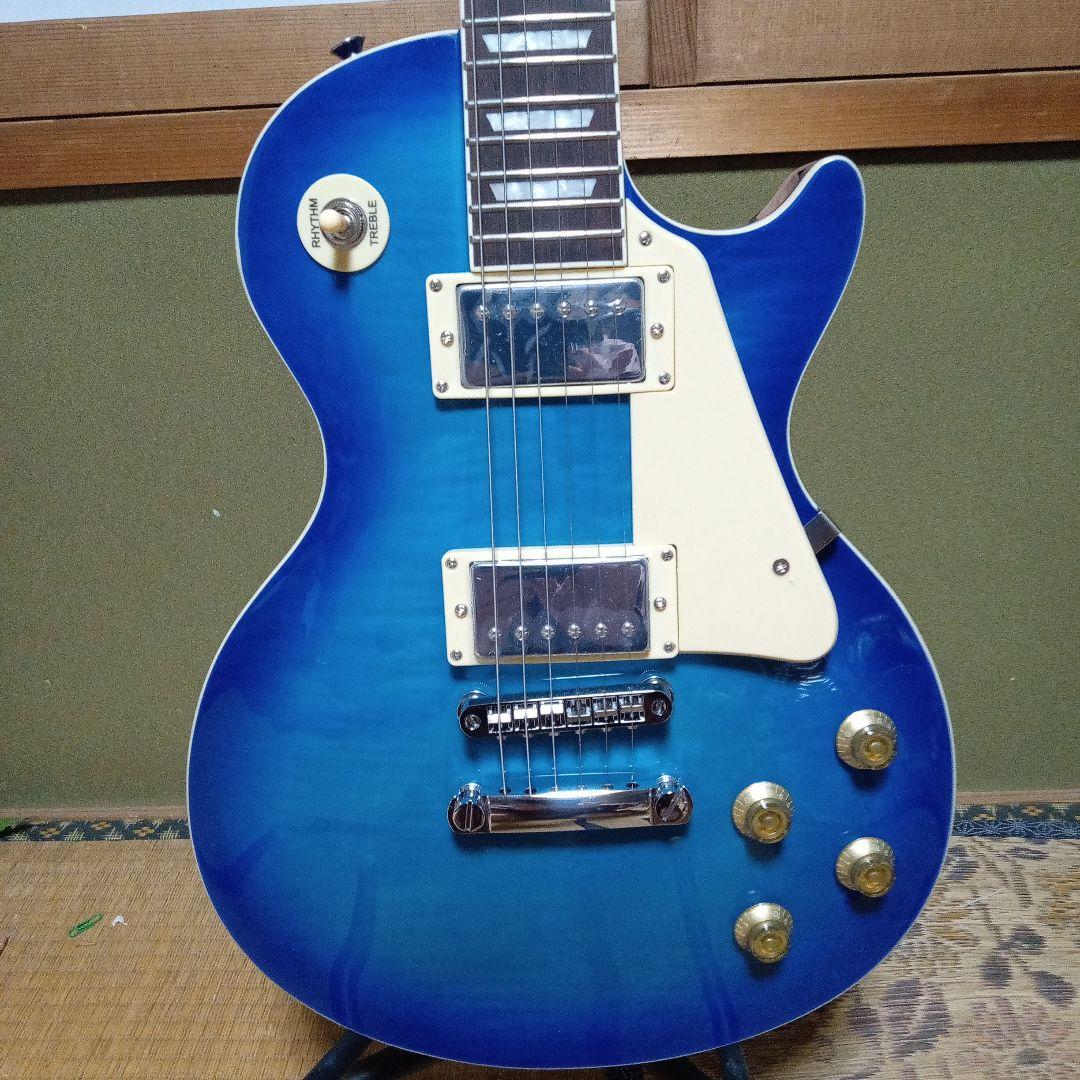 送料込み！BLITZbyARIA ブリッツ エレキギター BLP-450 SBL