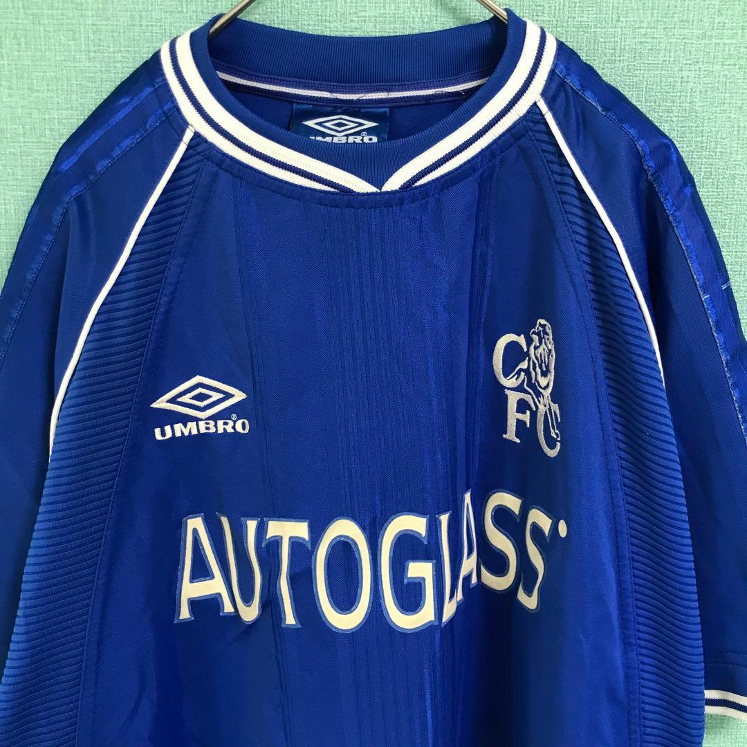 アンブロ　プレミアリーグ　チェルシーFC 99/01 ホーム サッカーシャツ