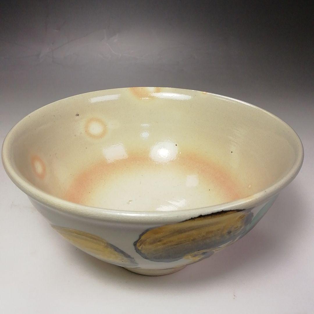 Ｓ６６１　茶碗　『松の図』『裏千家　鵬雲斎書付』『三浦竹軒作』　共箱　茶道具