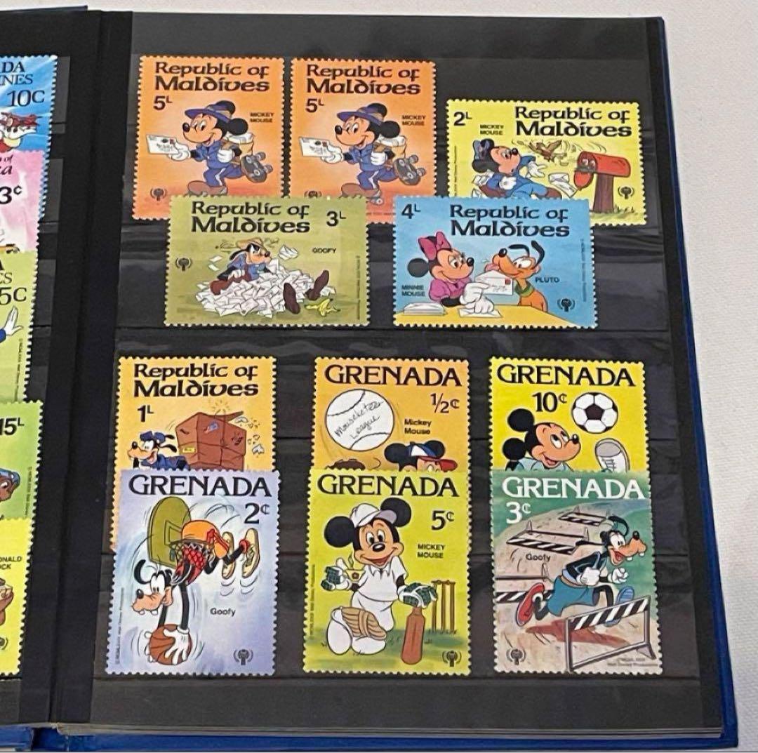 切手　外国　1冊291枚まとめ売り　切手コレクションアルバム