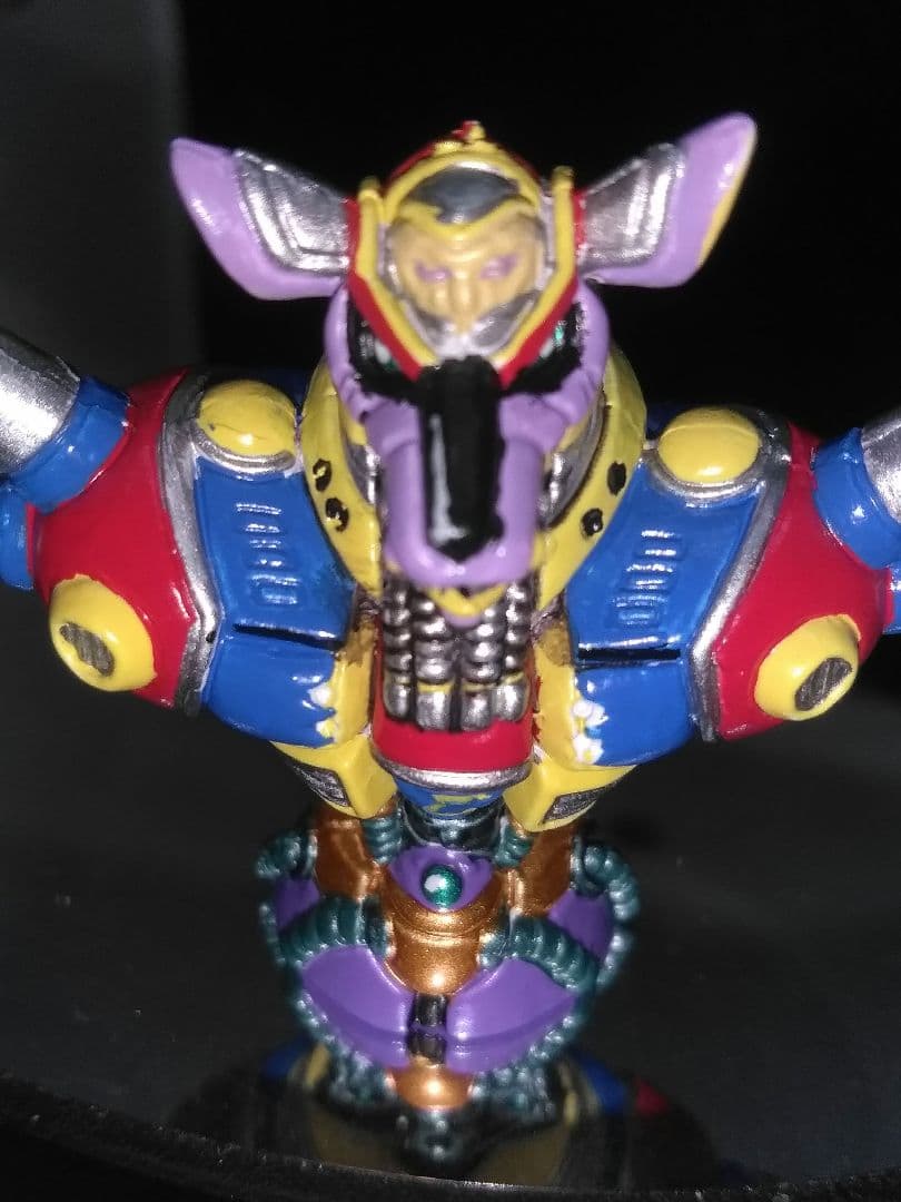 ロックマンX フィギュア 消しゴム ウルフシグマ 　塗装品