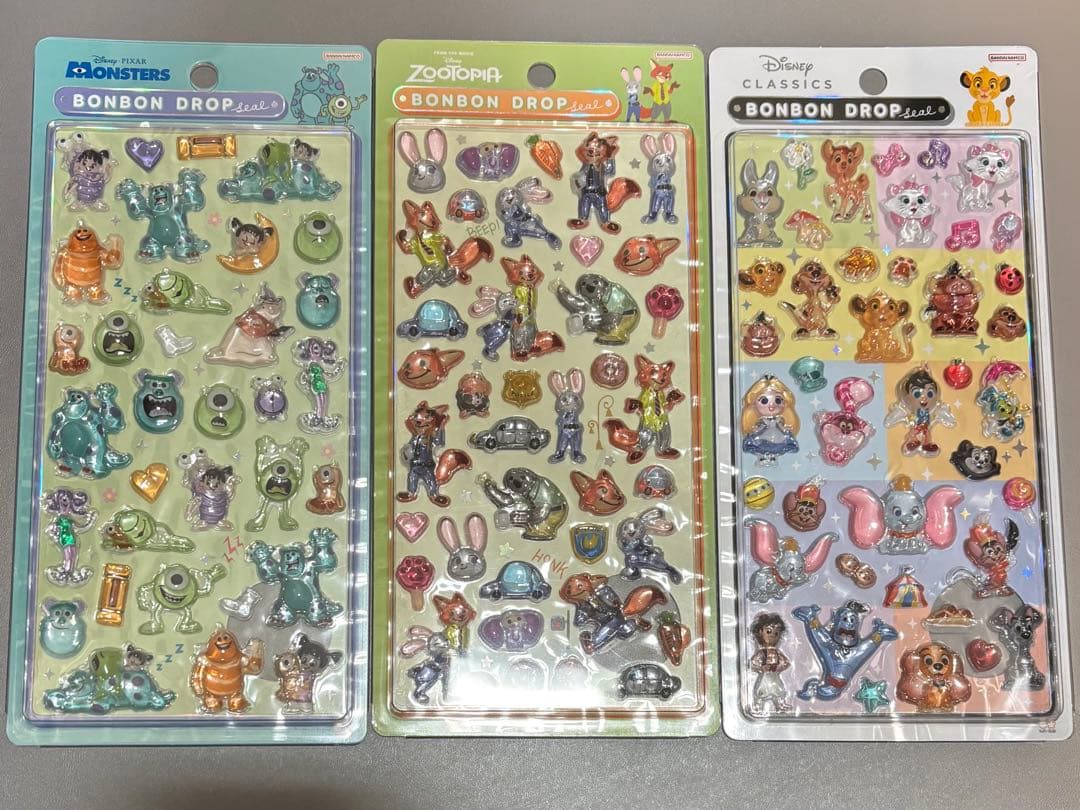 ボンボンドロップシール ディズニー 正規品 セット