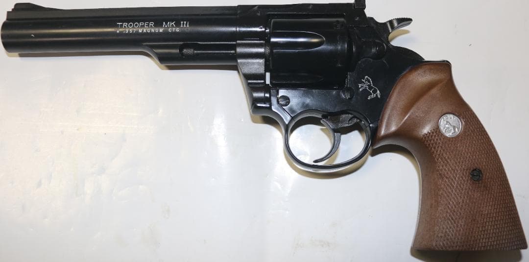 MGCABS樹脂製モデルガン コルトトルーパーMKⅢ ６インチ ＳＰＧ合法品