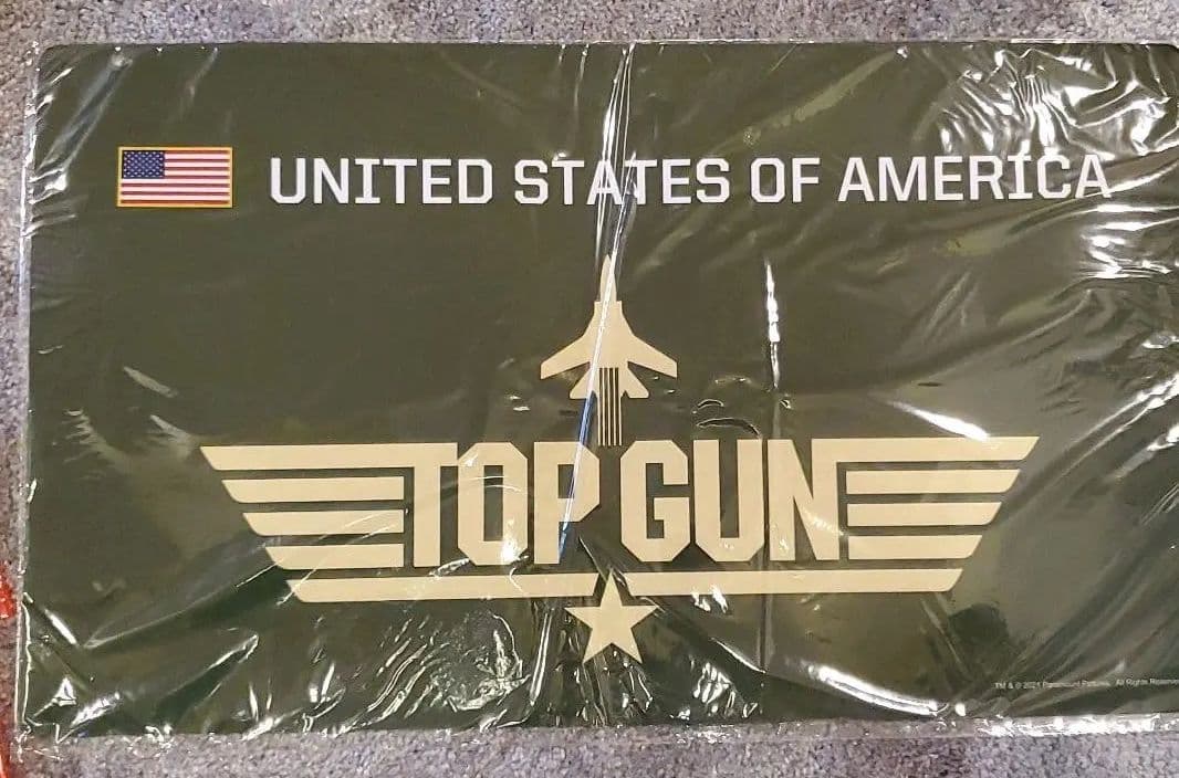 【新品】ラバーマットトップガン マーヴェリック トム・クルーズ　4点セット