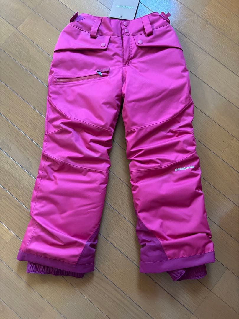 patagonia ピンク スキーウェア ガールズXS