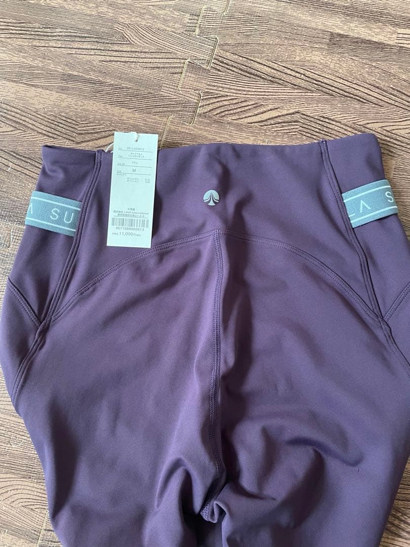 【SUKALA】サイドベルトトレンカレギンス　サイズ　M プラム