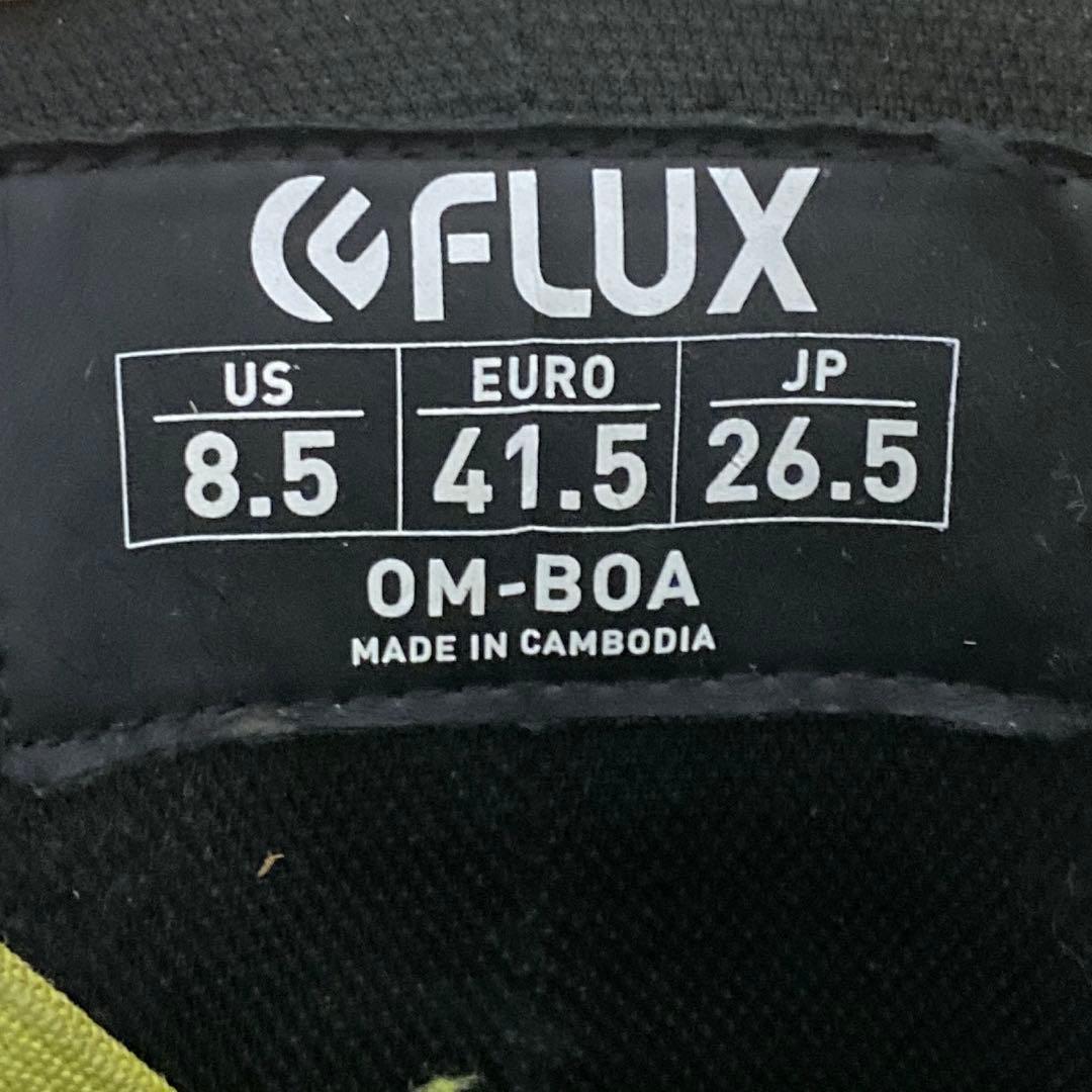 【最高峰_即日発送】FLUX フラックス スノボブーツ　OM-BOA 26.5㎝