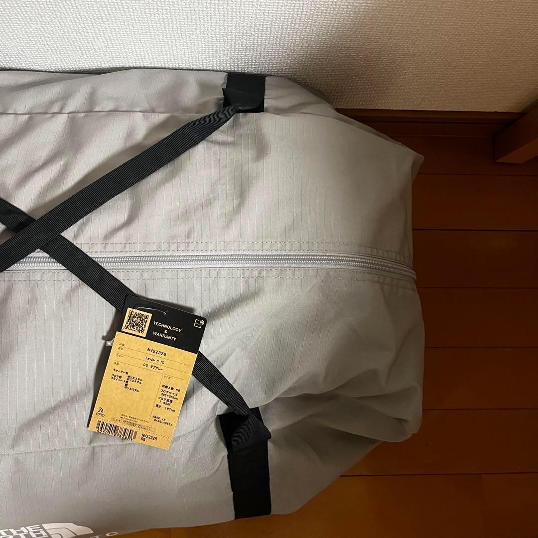 ノースフェイス ランダー 6 TC テント　ダブグレー LANDER 6