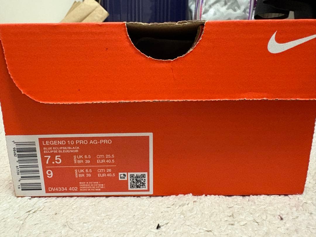 ティエンポ レジェンド 10 エリート AG-PRO ブルーイクリプス×ブラック