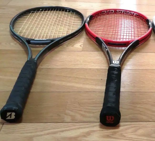 テニスラケット 2本 Wilson BRIDGESTONE