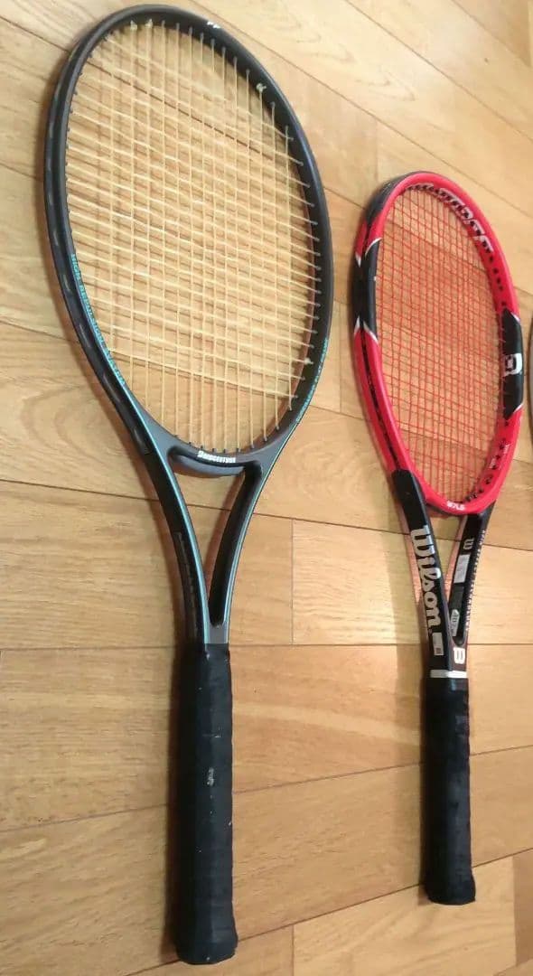テニスラケット 2本 Wilson BRIDGESTONE