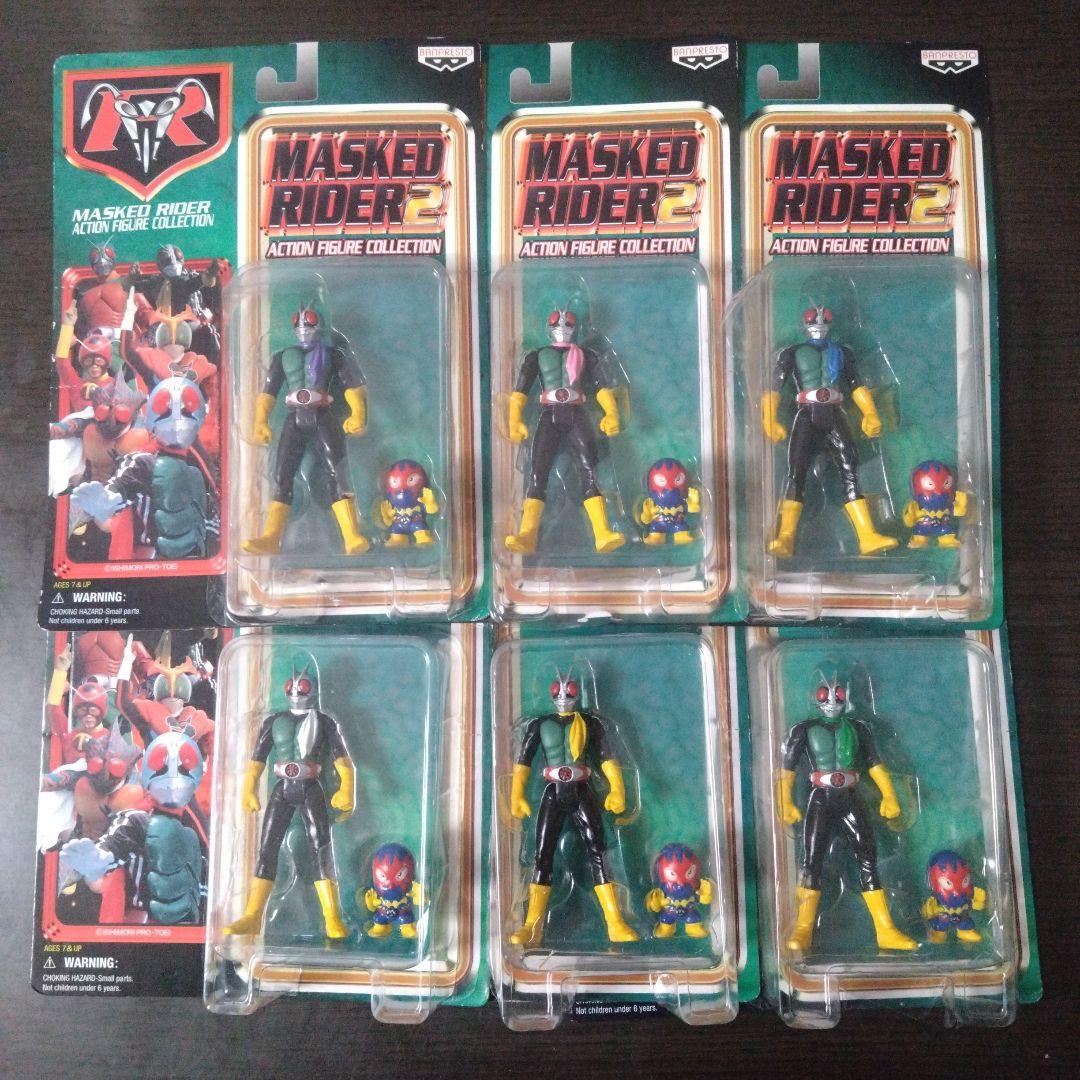 仮面ライダーアクションフィギュアコレクション2『ショッカーライダー』6種セット
