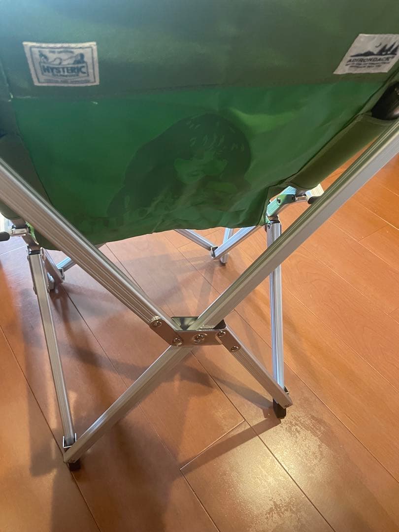 ヒステリックグラマー　折りたたみチェア　二脚セット　ノベルティ