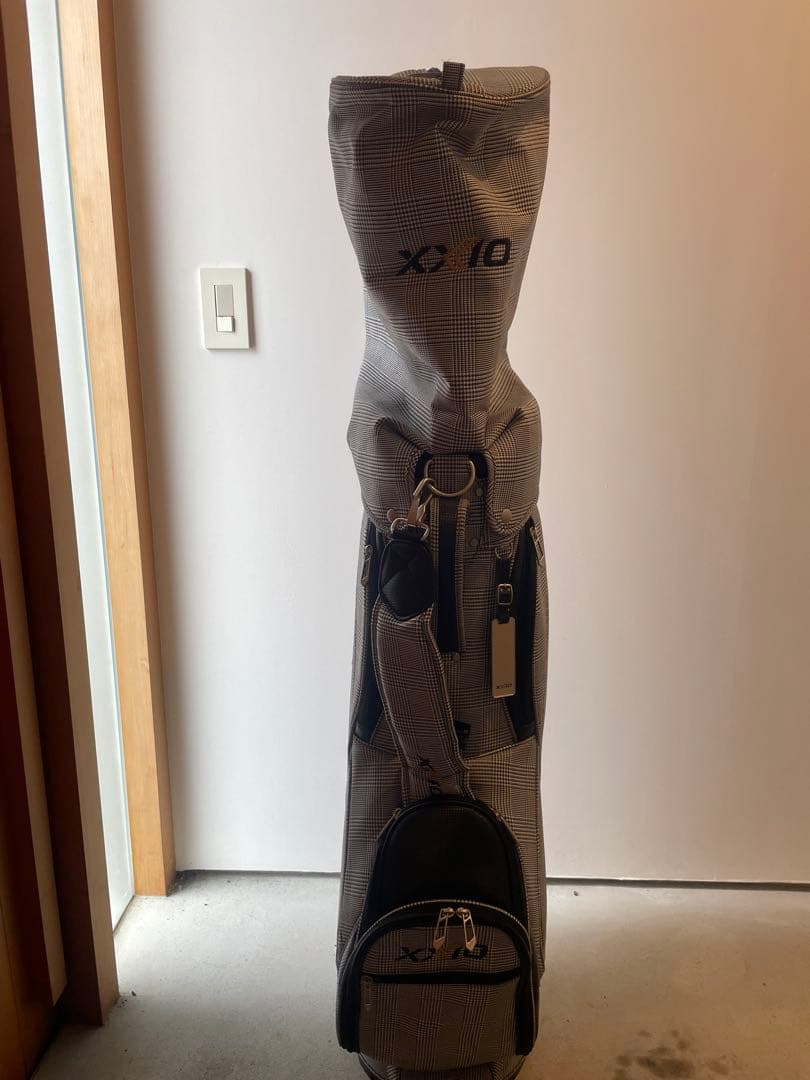 XXIO チェック柄キャディバッグ