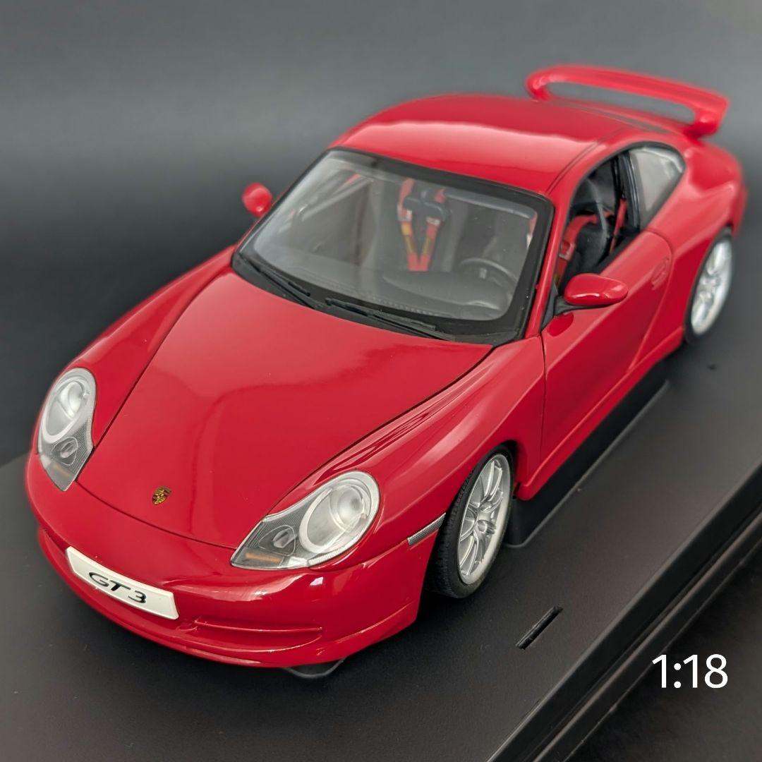 オートアート 1/18 ポルシェ 911 (996) GT3 レッド