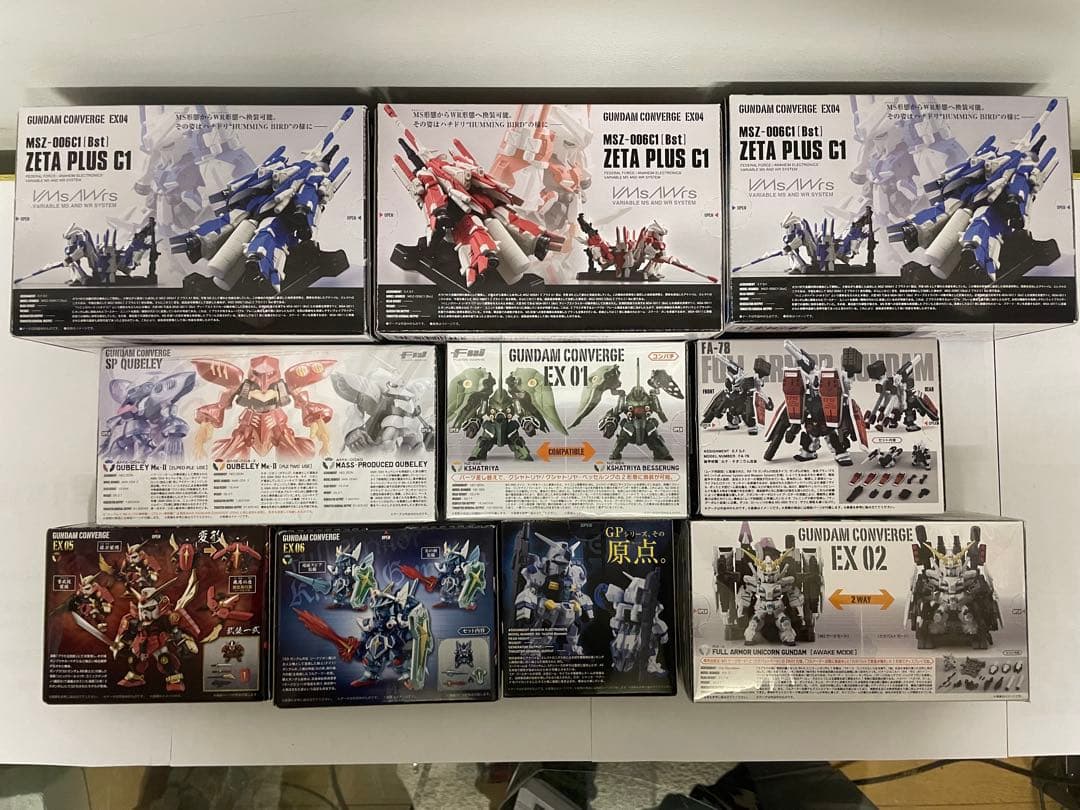 GUNDAM CONVERGE フィギュア　SP+EX ガンダムコンバージ