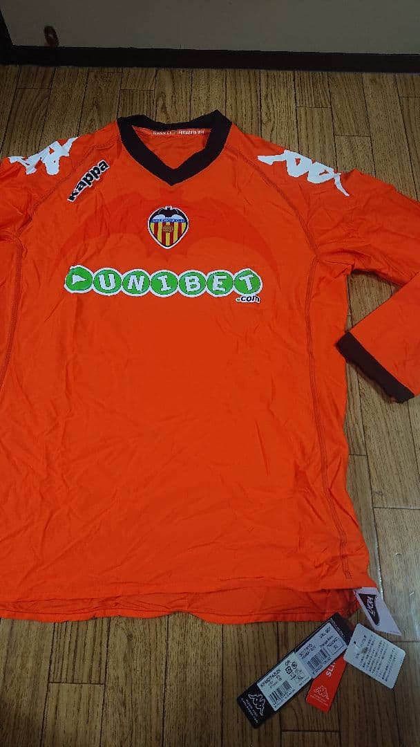 新品Kappa Valencia長袖ユニフォームバレンシア