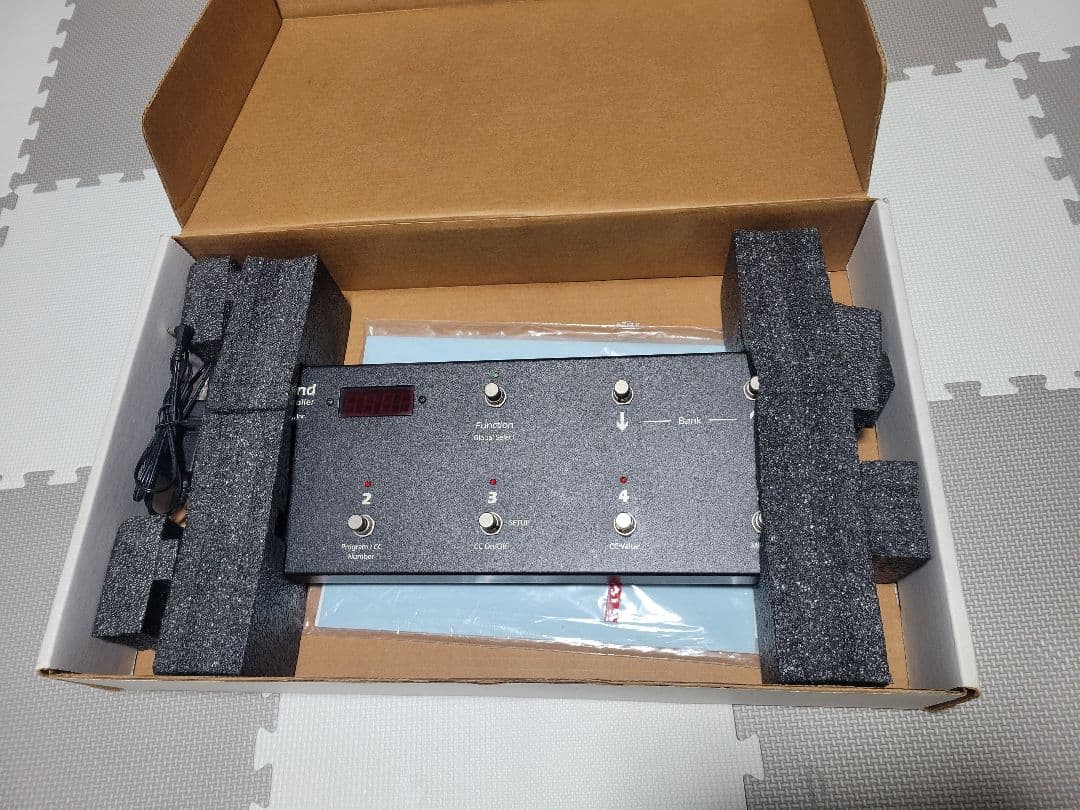 ギター RJM MasterMind MIDI Foot Controller