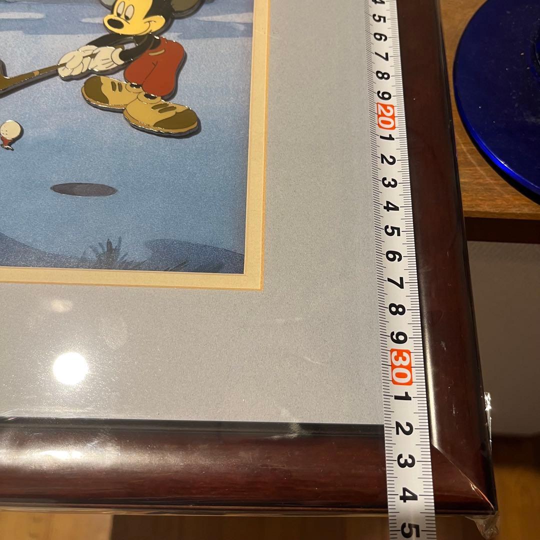 希少品 ミッキーのゴルフ Canine Caddy 60周年 セル画 ピンバッジ