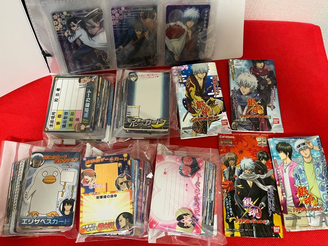 銀魂 クリアコレクション　美品378枚大量まとめてセット