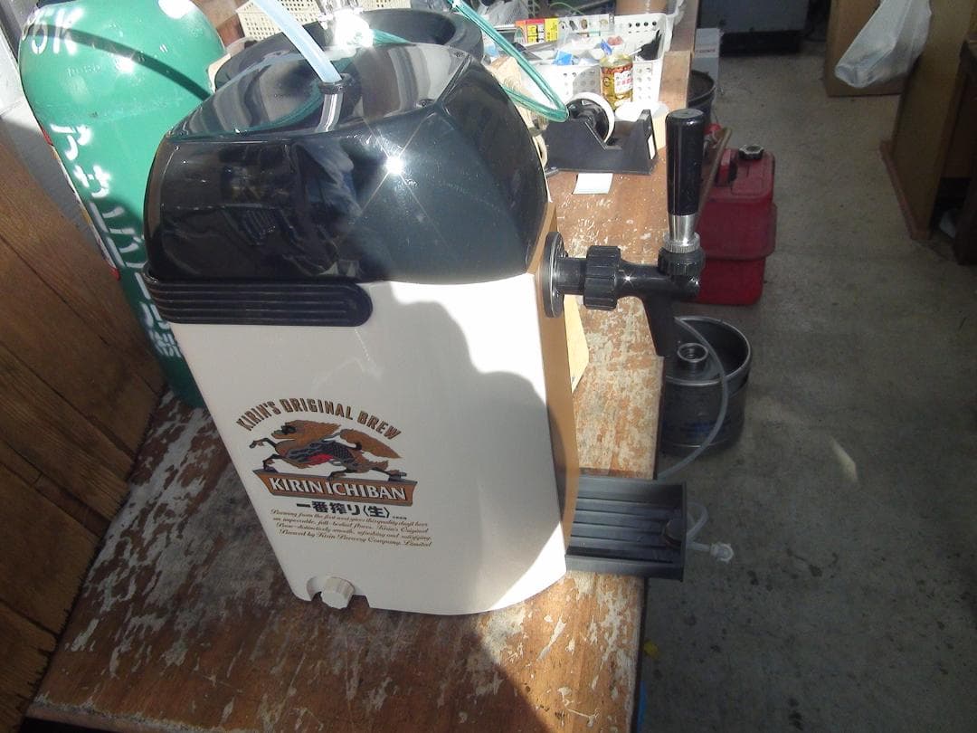 即使用可能キリン一番縛り氷冷式ビールサーバー、アサヒ、サッポロ、サントリー用