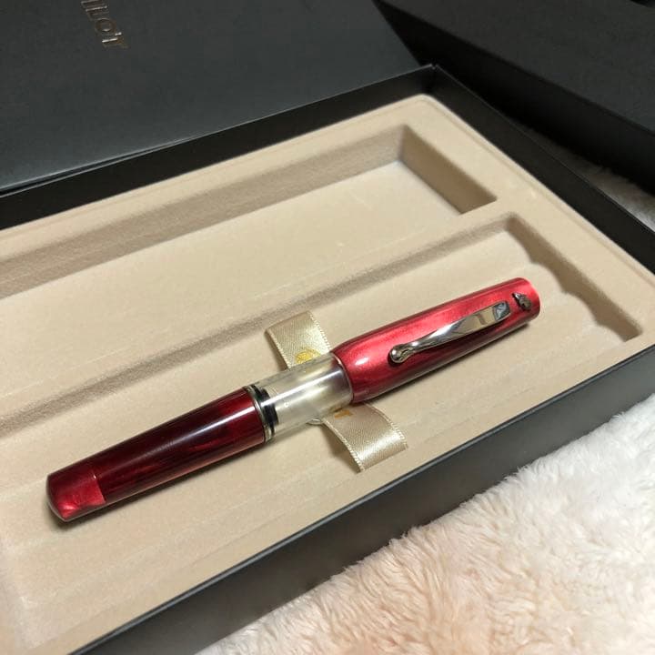 ☆スティピュラ ヴェド ルビーノ 万年筆 旧型 吸入式 ニブF ヴィンテージ☆