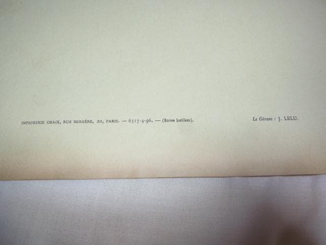 1896年フランス ポスター版画◆Les Maitres PL.21～24 表紙