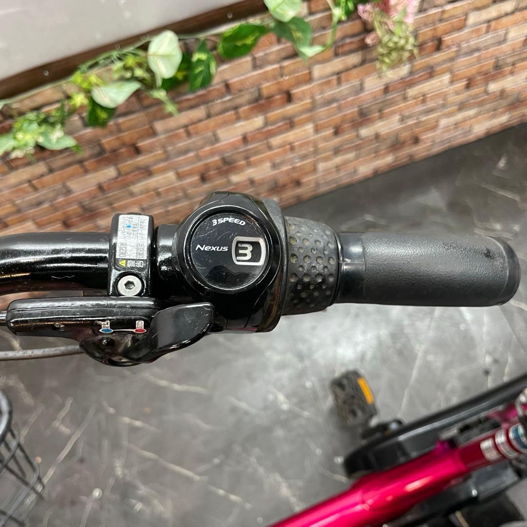 【97】電動自転車 YAMAHA PAS Kiss ピンク 20インチ