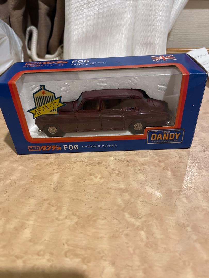 トミカ　ダンディ　F06ロールスロイス　ファンタムⅥ 日本製　1/43
