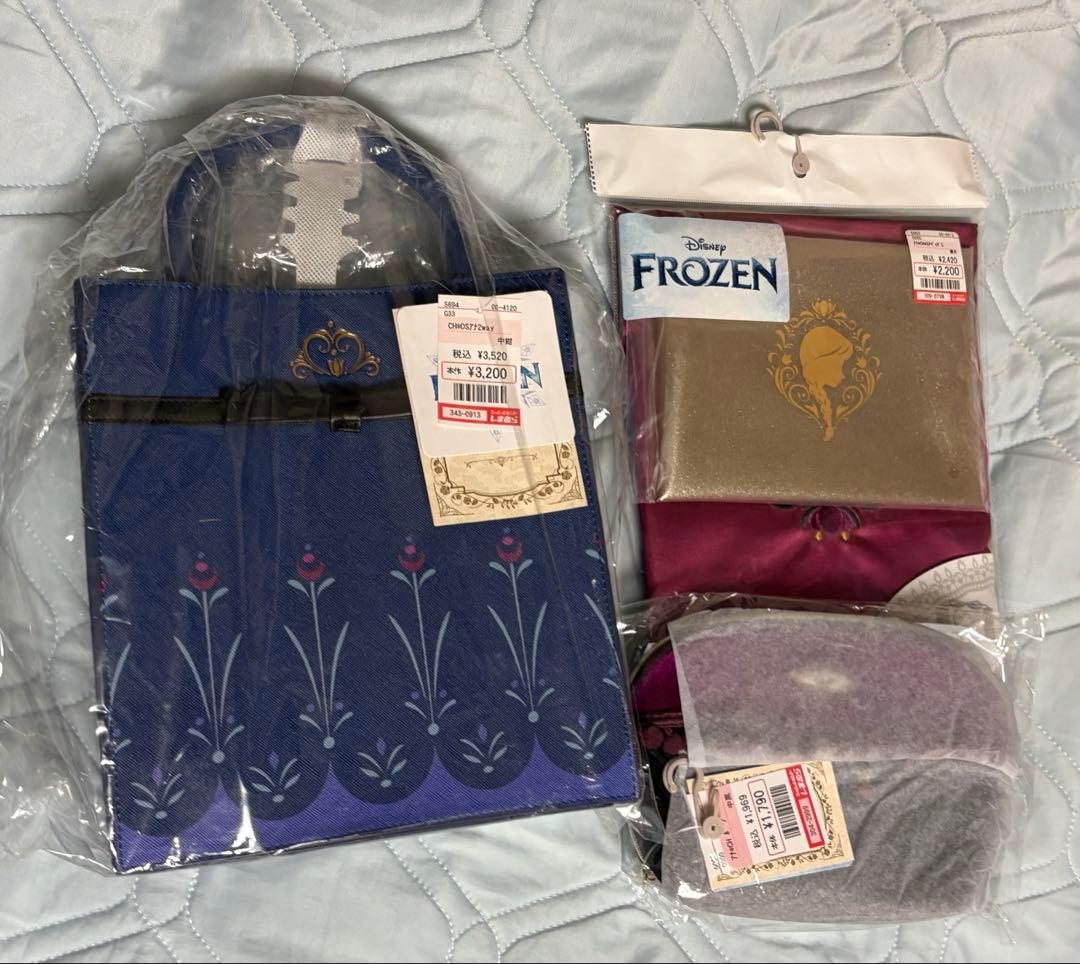 【お値下げ】アナ雪　しまむら(ちはるさん)コラボ バック.ポーチ.エコバッグ